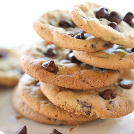 galletas con chispas de chocolate receta saludable fácil