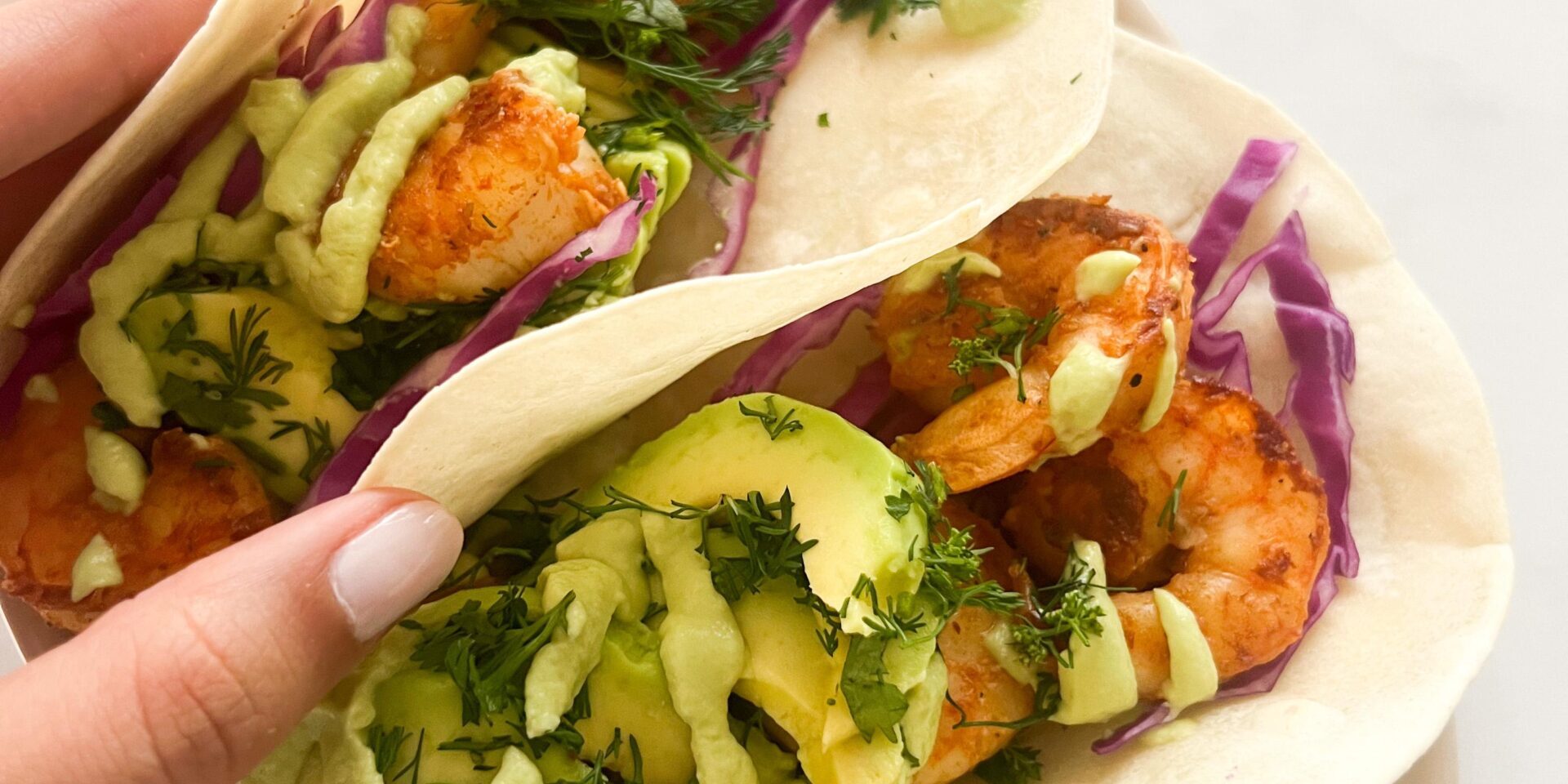 tacos de camarón menú semanal