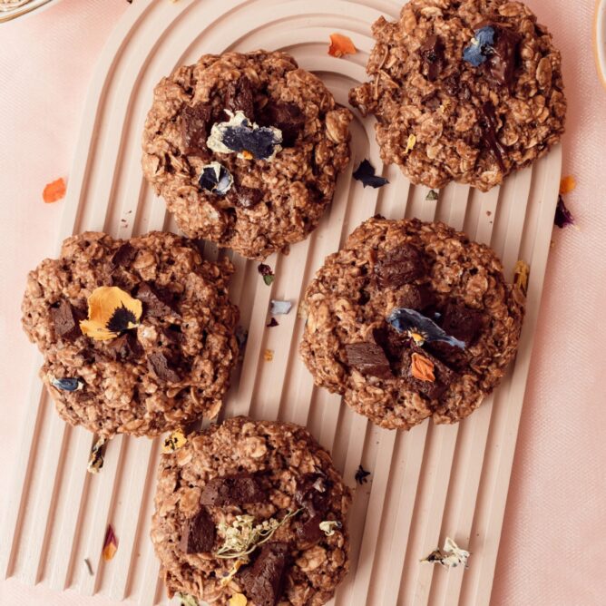 receta de galletas de chocolate