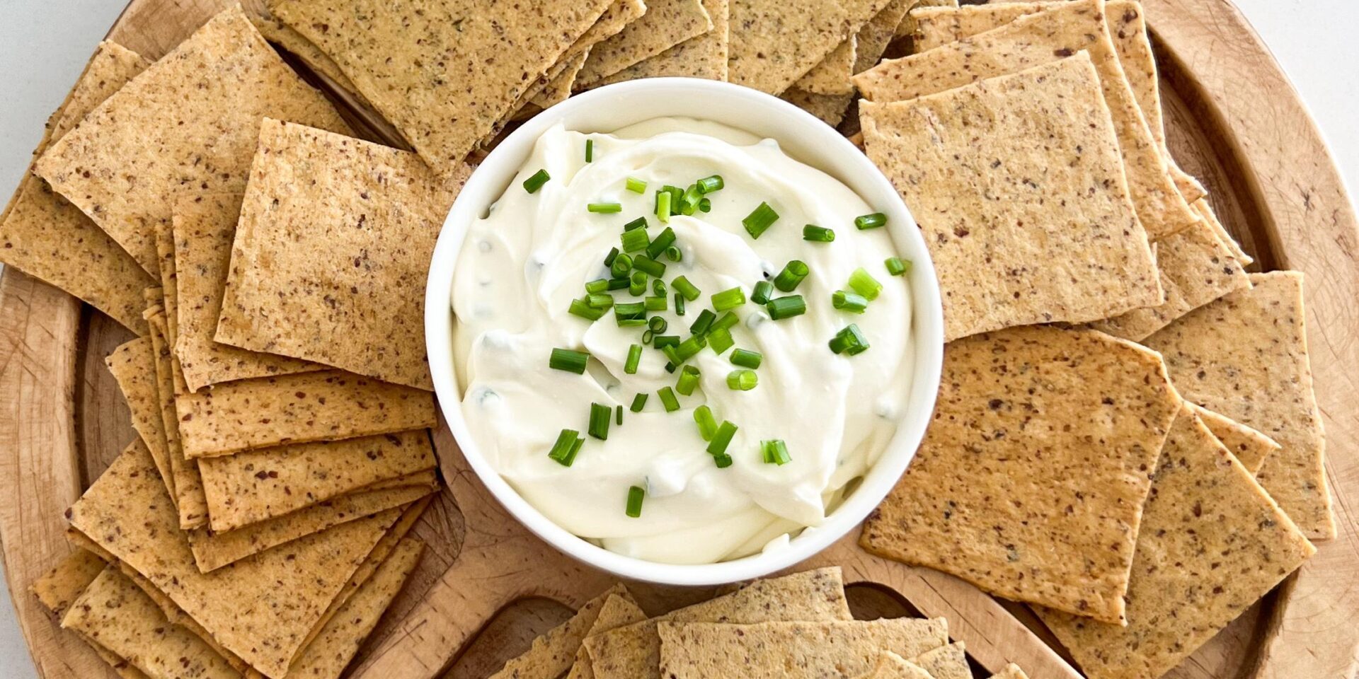 dip de queso preparación